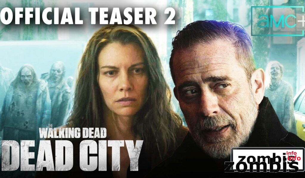 Miniatura oficial del avance de The Walking Dead Dead City temporada 3 con el logo de zombis.info