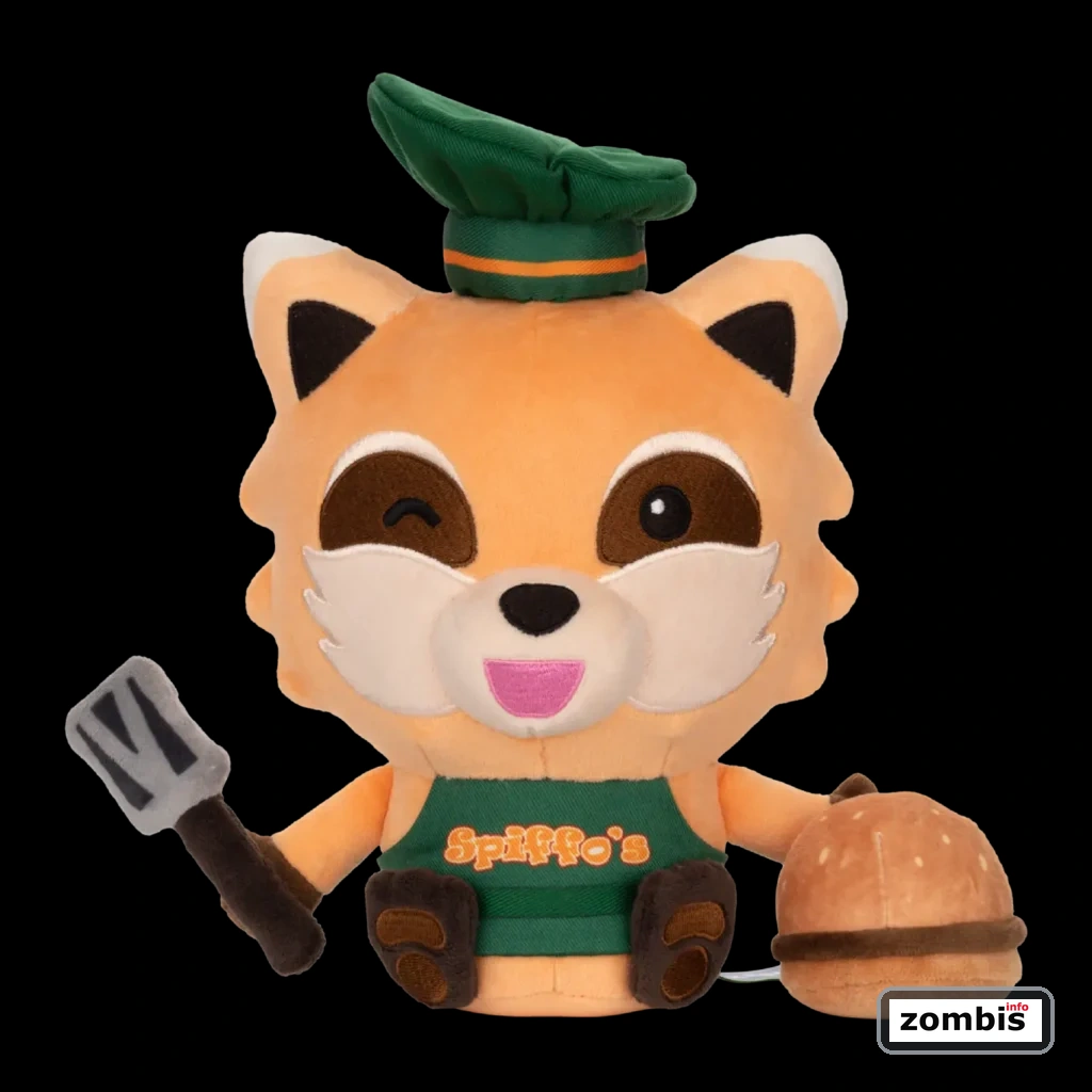 Peluche oficial de Chef Spiffo en la campaña solidaria reciente de Project Zomboid