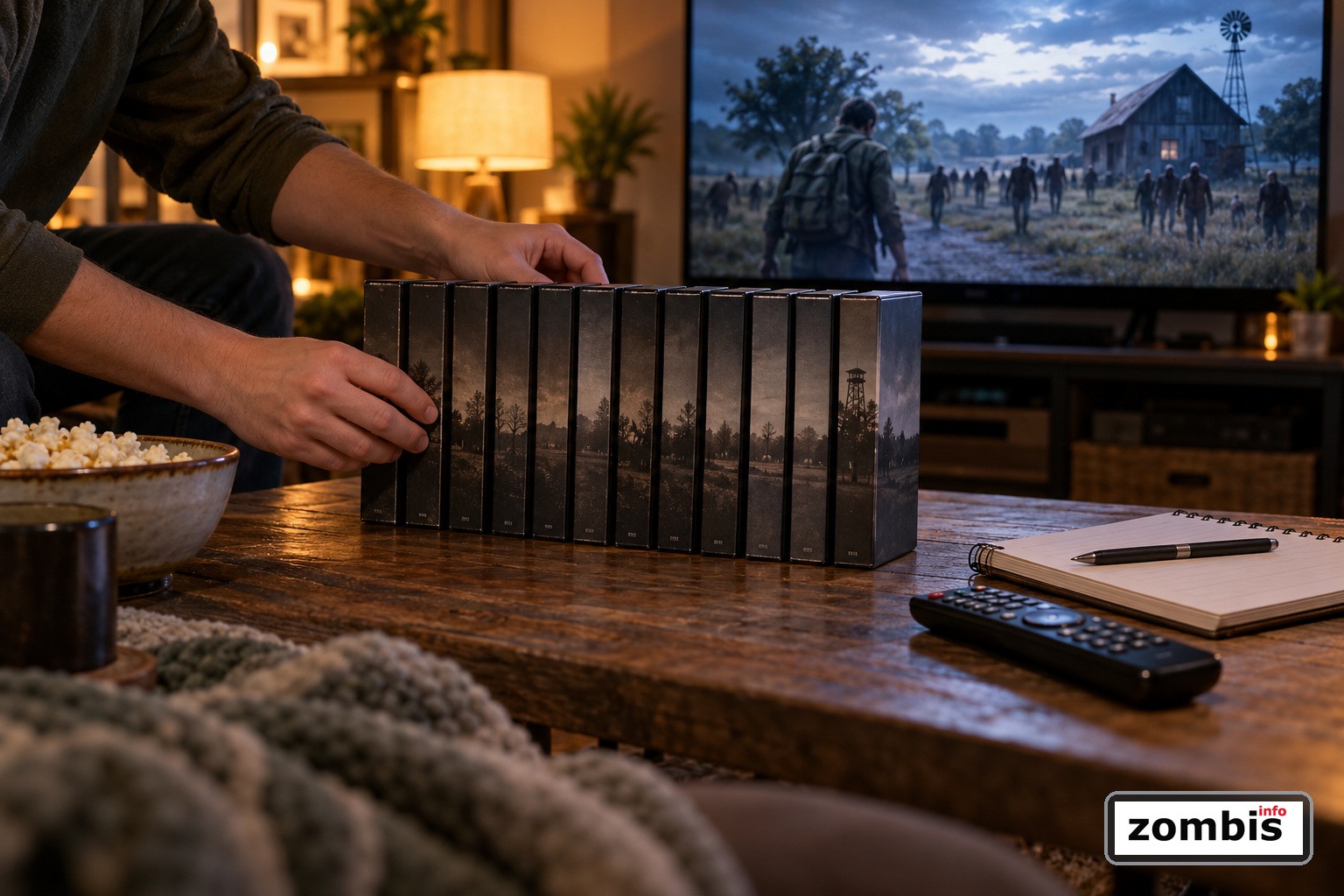 Las once temporadas de The Walking Dead llegan a AMC+ Aficionado ordenando once temporadas de una saga televisiva zombi